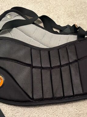STX Lacrosse Rib Pads Men's Black Protective